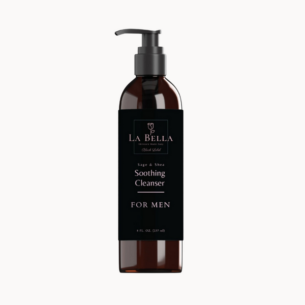 MEN’S SAGE AND SHEA SOOTHING CLEANSER
