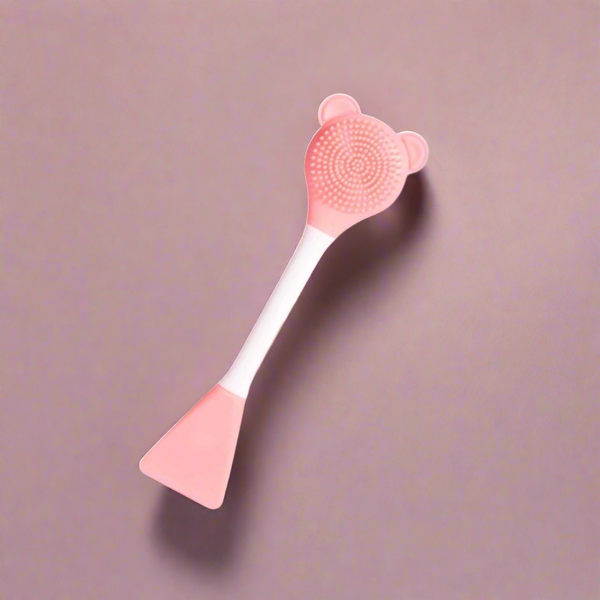 DOUBLE-SIDED EXFOLIATING SPATULA